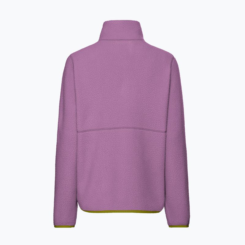 Bluză fleece pentru femei Jack Wolfskin Lite Curl Full Zip vivid orchid 8