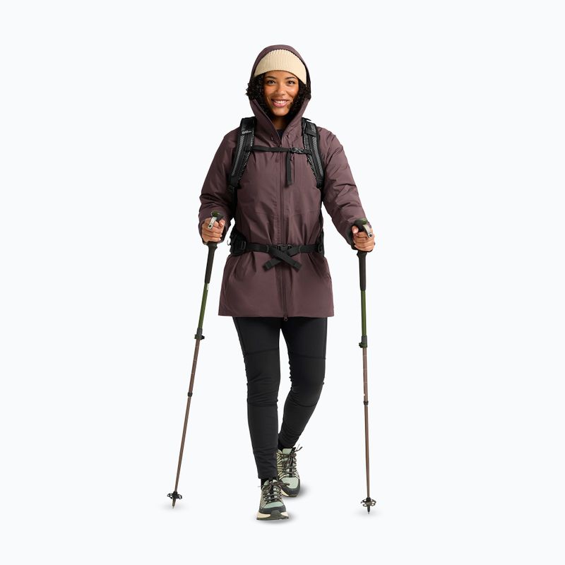 Geacă cu puf pentru femei Jack Wolfskin Icecape 2L Down Ins Rds sheer plum 2