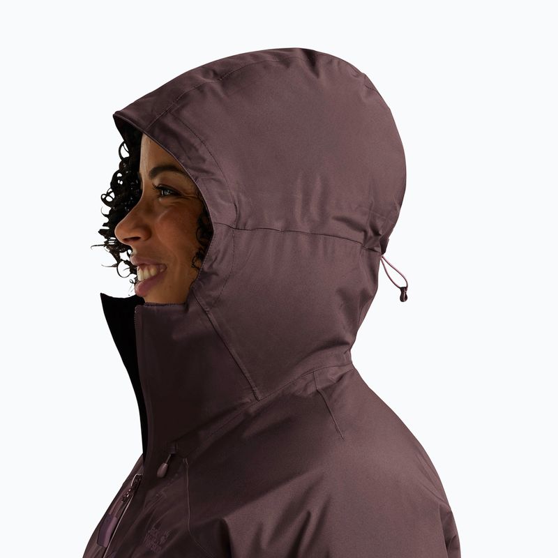 Geacă cu puf pentru femei Jack Wolfskin Icecape 2L Down Ins Rds sheer plum 4