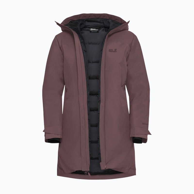 Geacă cu puf pentru femei Jack Wolfskin Icecape 2L Down Ins Rds sheer plum 9