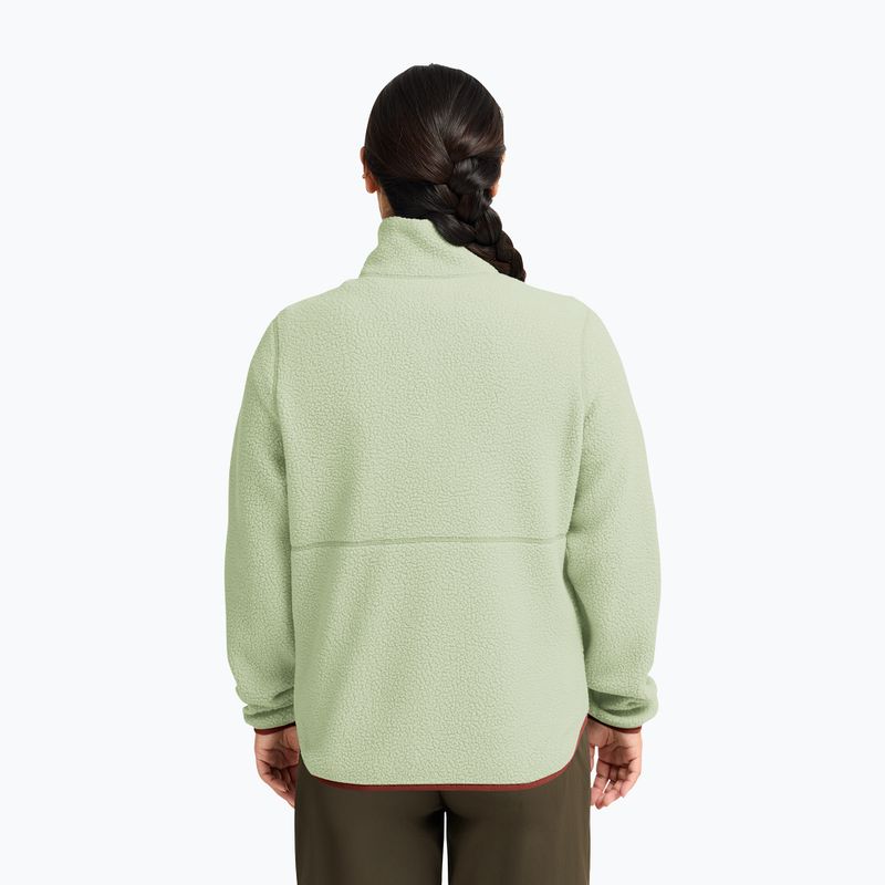 Bluză fleece pentru femei Jack Wolfskin Lite Curl Full Zip melon 3
