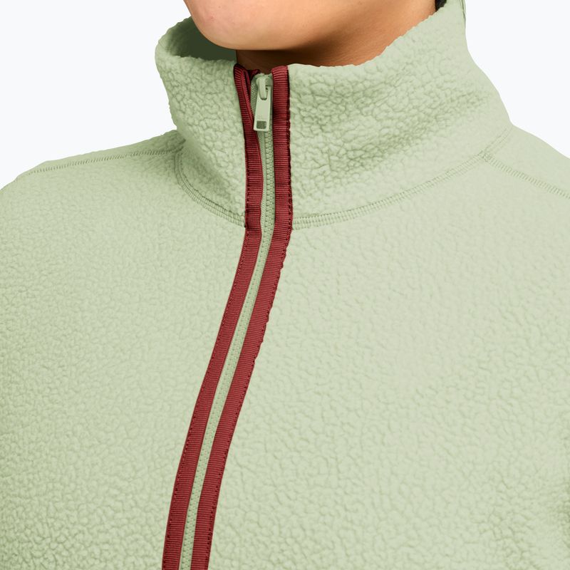 Bluză fleece pentru femei Jack Wolfskin Lite Curl Full Zip melon 4