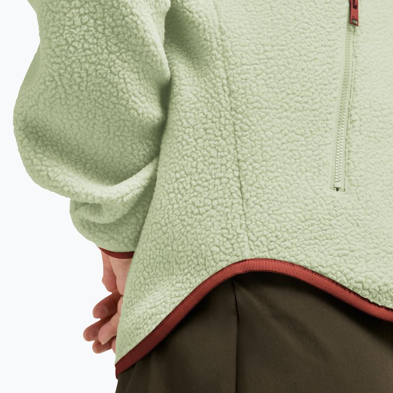 Bluză fleece pentru femei Jack Wolfskin Lite Curl Full Zip melon 6