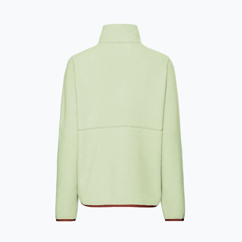 Bluză fleece pentru femei Jack Wolfskin Lite Curl Full Zip melon 8