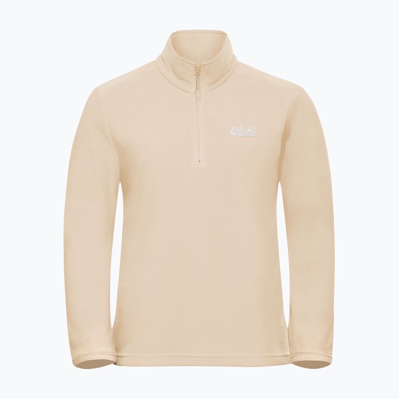 Bluză fleece pentru femei Jack Wolfskin Taunus 100 Half Zip oyster 5