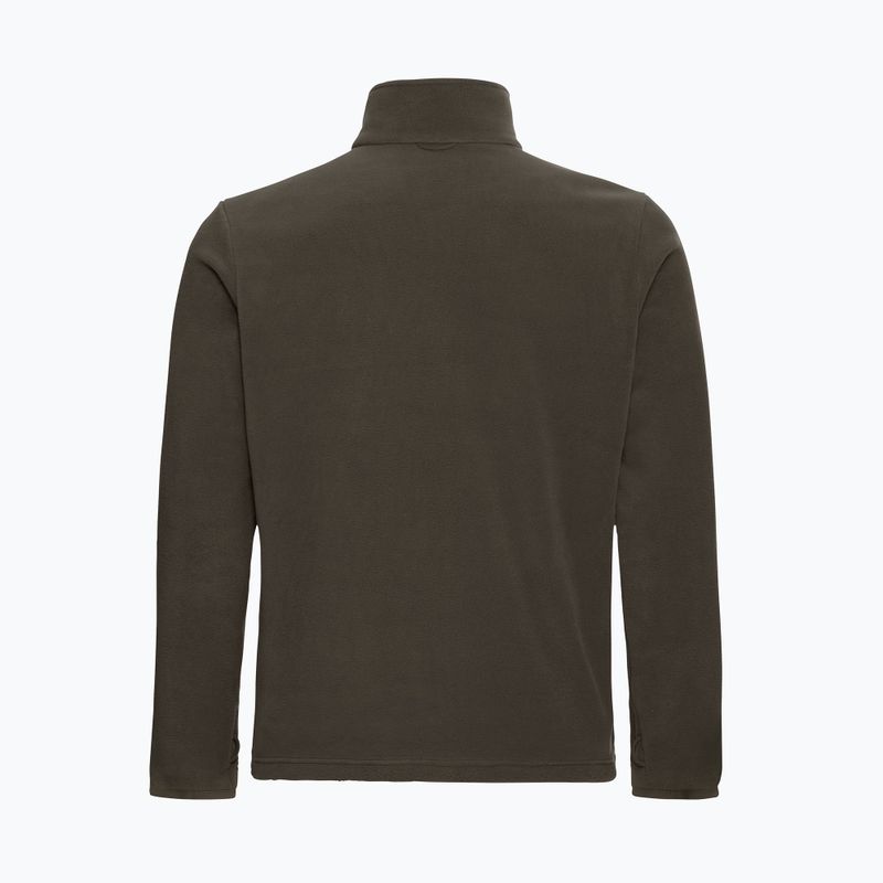 Bluză fleece pentru bărbați Jack Wolfskin Taunus 200 Full Zip obsidian moss 8