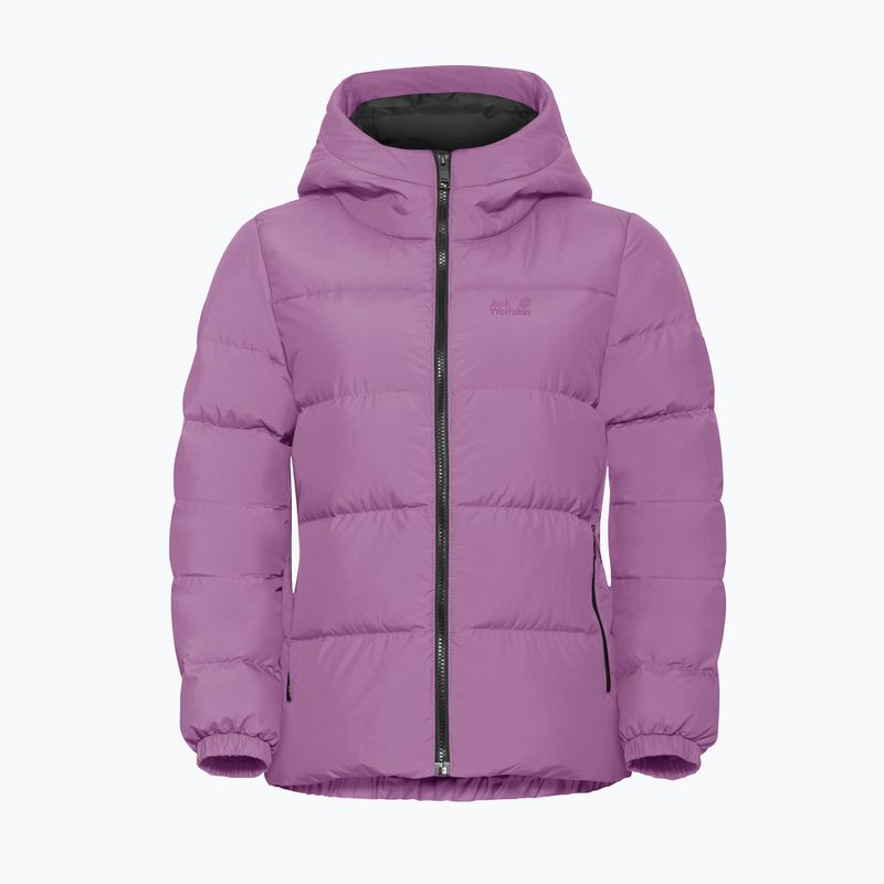 Palton cu puf pentru femei Jack Wolfskin Frozen Palace vivid orchid 7