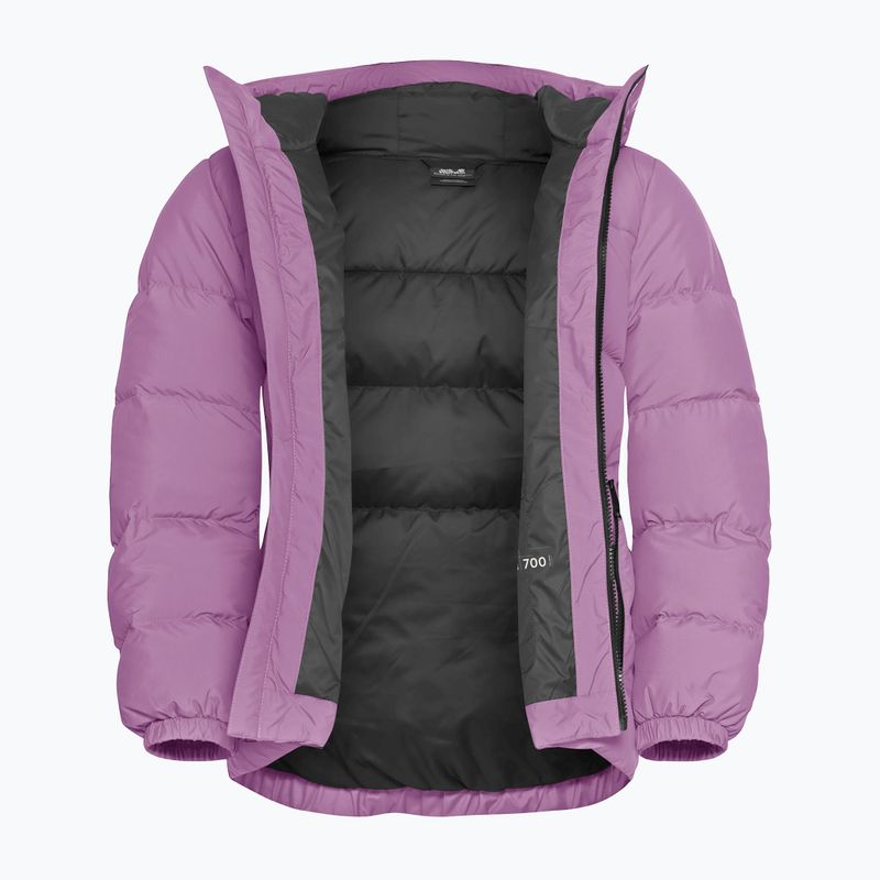 Palton cu puf pentru femei Jack Wolfskin Frozen Palace vivid orchid 9