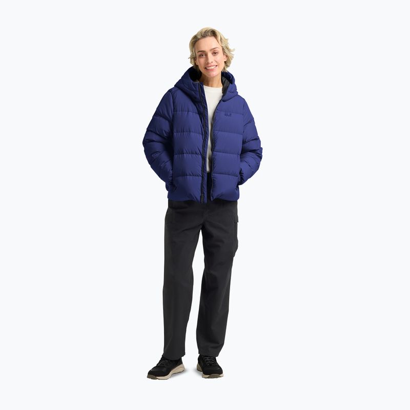 Palton cu puf pentru femei Jack Wolfskin Frozen Palace glow ink 2