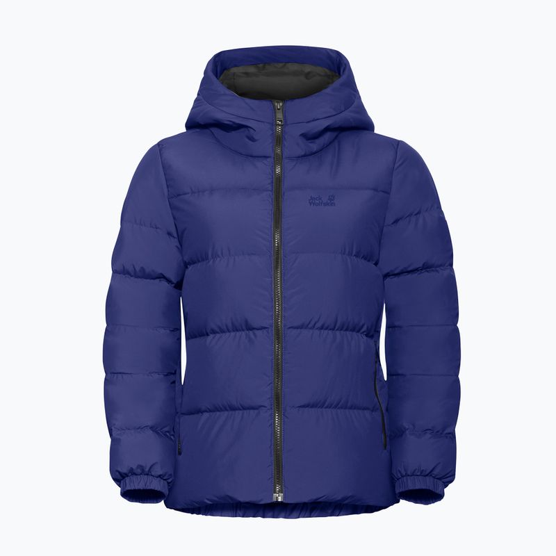 Palton cu puf pentru femei Jack Wolfskin Frozen Palace glow ink 7