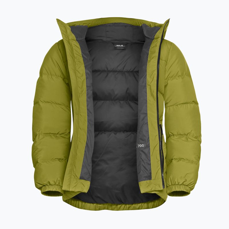 Palton cu puf pentru femei Jack Wolfskin Frozen Palace khaki green 9