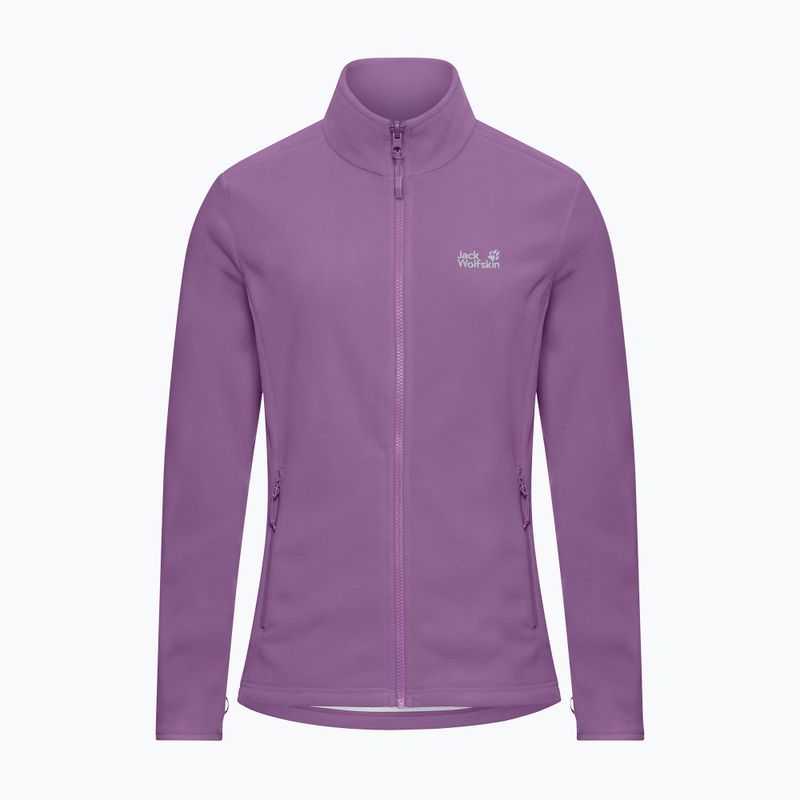 Bluză fleece pentru femei Jack Wolfskin Taunus 100 Full Zip vivid orchid 7