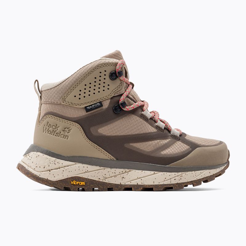 Cizme de trekking pentru femei Jack Wolfskin Terraventure Texapore Mid bej 4049991_5294 2