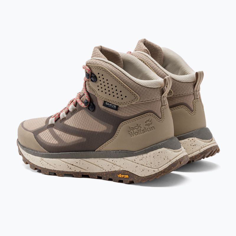 Cizme de trekking pentru femei Jack Wolfskin Terraventure Texapore Mid bej 4049991_5294 3