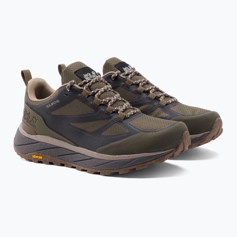 Jack Wolfskin cizme de trekking pentru bărbați Terraventure Texapore Low maro 4051621_5347 5