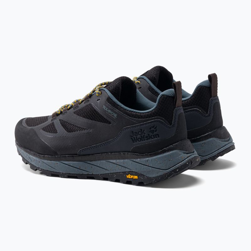 Jack Wolfskin cizme de trekking pentru bărbați Terraventure Texapore Low negru 4051621_6364 3