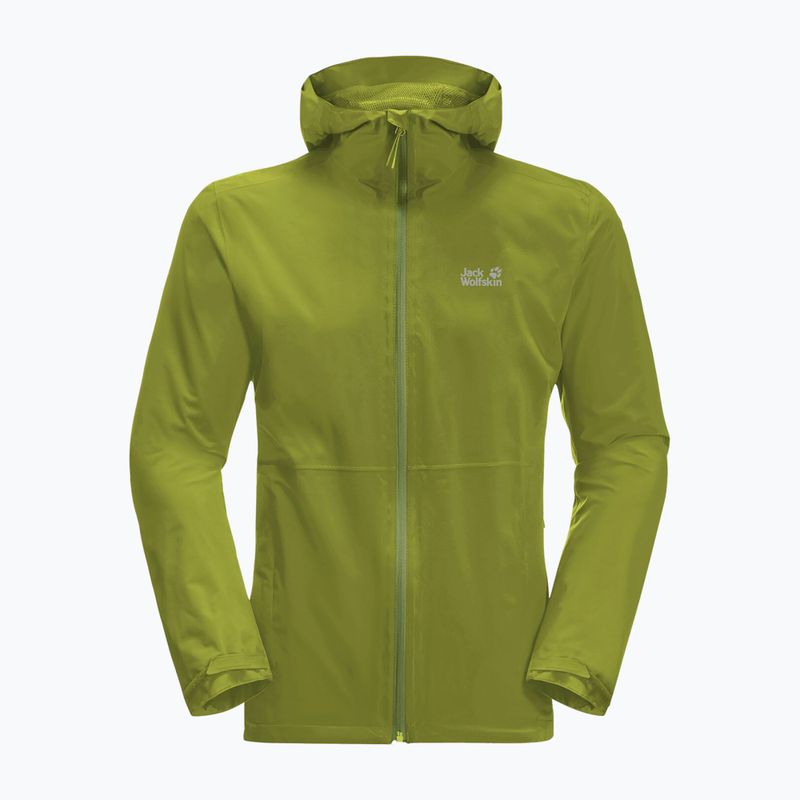 Jack Wolfskin jachetă hardshell pentru bărbați Pack & Go Shell verde 1111503_4131 7