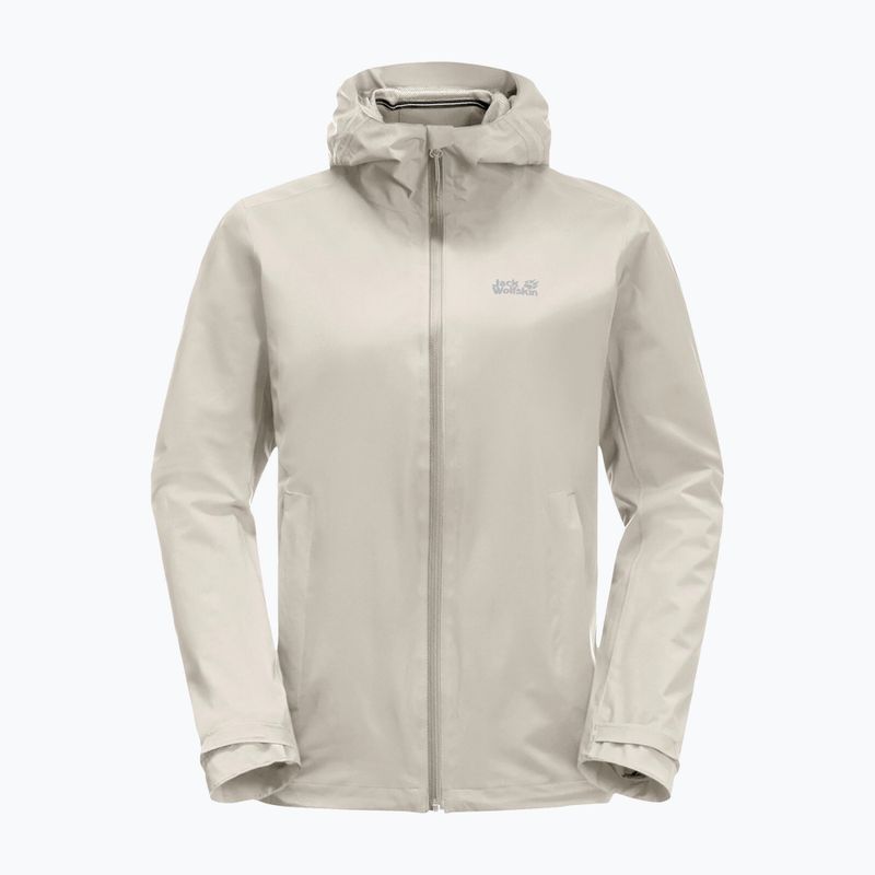 Jack Wolfskin jachetă hardshell pentru femei Pack & Go Shell gri 1111514_6260 10