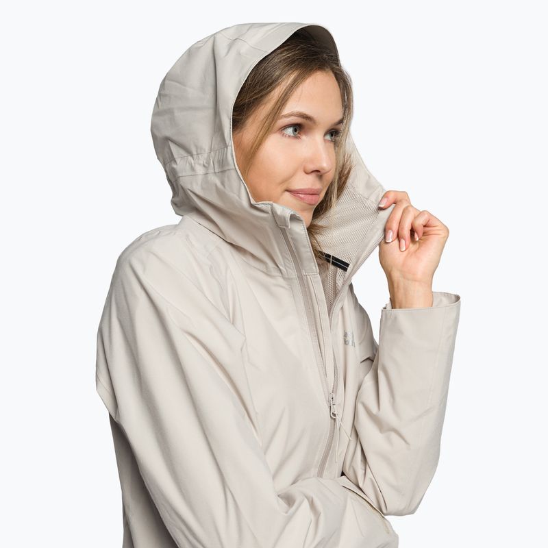 Jack Wolfskin jachetă hardshell pentru femei Pack & Go Shell gri 1111514_6260 5