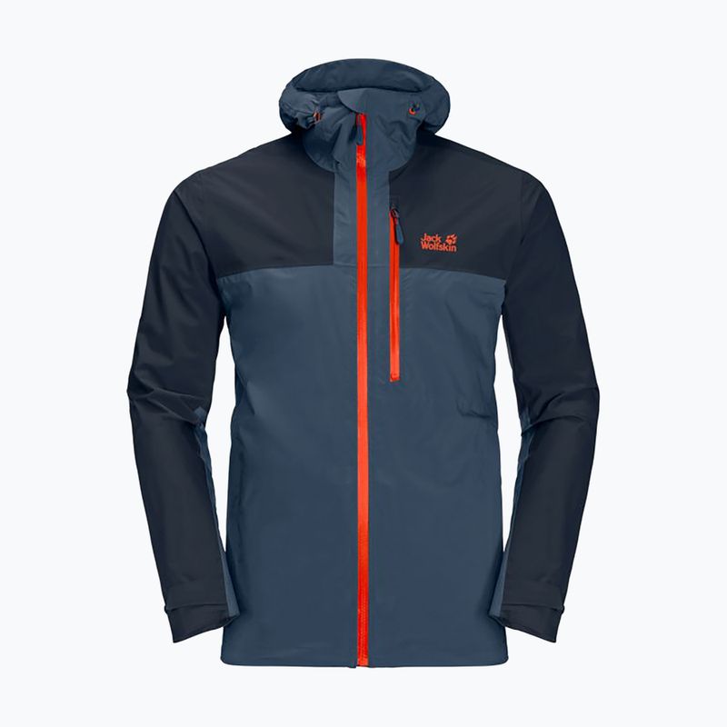 Jack Wolfskin jachetă hardshell pentru bărbați Go Hike albastru marin 1114051_1383