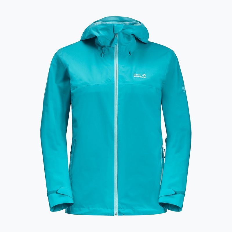 Jack Wolfskin jachetă hardshell pentru femei Highest Peak 2.5L albastru 1115111_1621 6