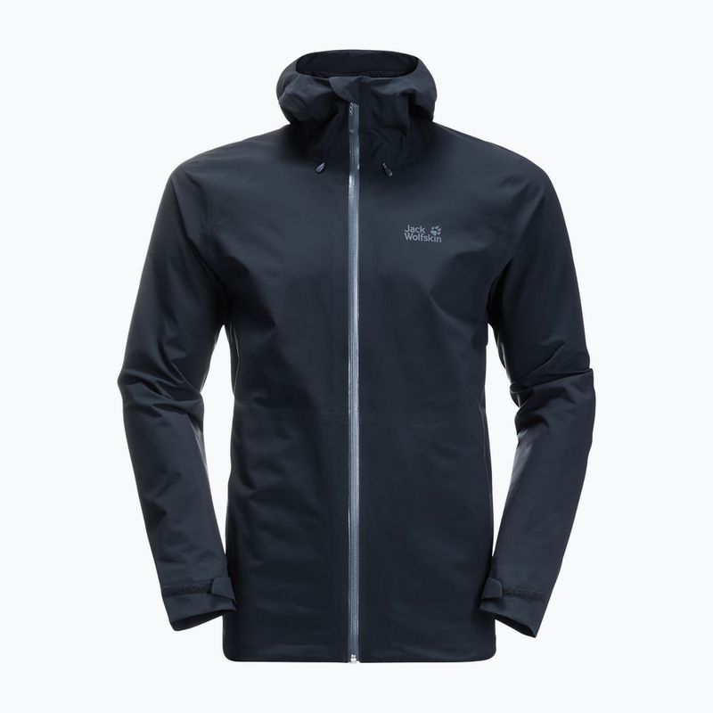 Jack Wolfskin jachetă de ploaie pentru bărbați Highest Peak albastru marin 1115131_1033_005 5