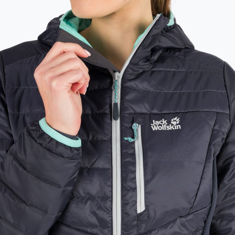 Jack Wolfskin jachetă de damă rezistentă la vânt Routeburn gri 1205425_1388 4