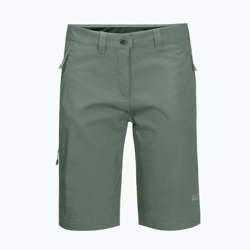 Pantaloni scurți de drumeție pentru femei Jack Wolfskin Activate Track verde 1503703_4311 7