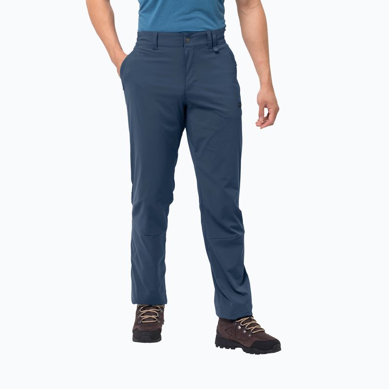 Pantaloni bărbați Jack Wolfskin Activate Activate albastru deschis 1503772