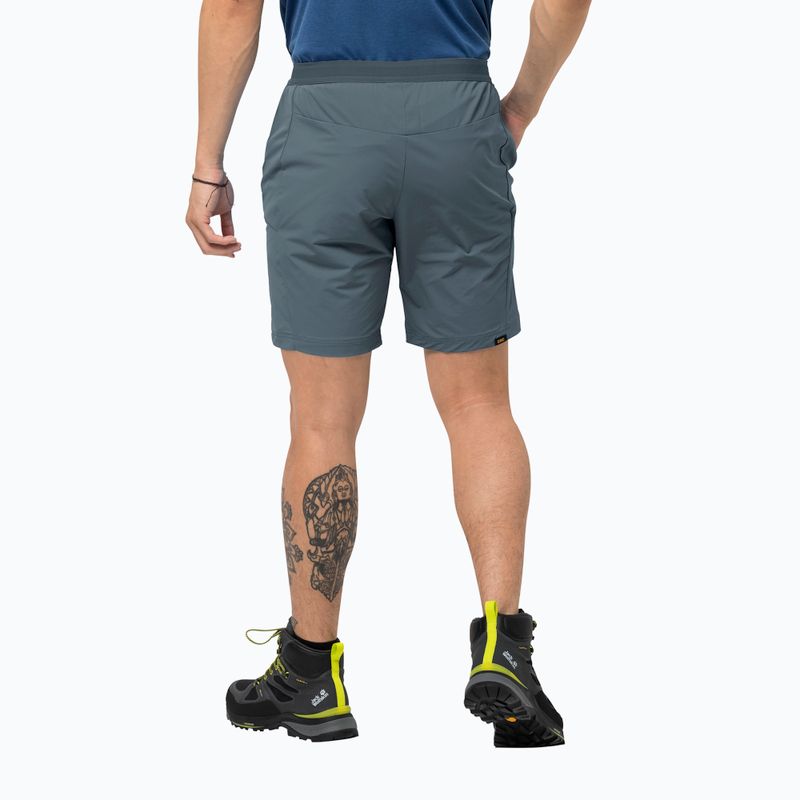 Pantaloni scurți de drumeție pentru bărbați Jack Wolfskin Trail gri 1505951_6098_052 2