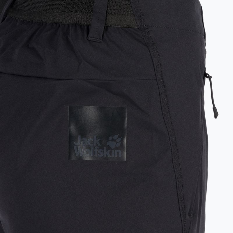 Jack Wolfskin pantaloni de trekking pentru femei Tasman negru 1507311_6000_001 5