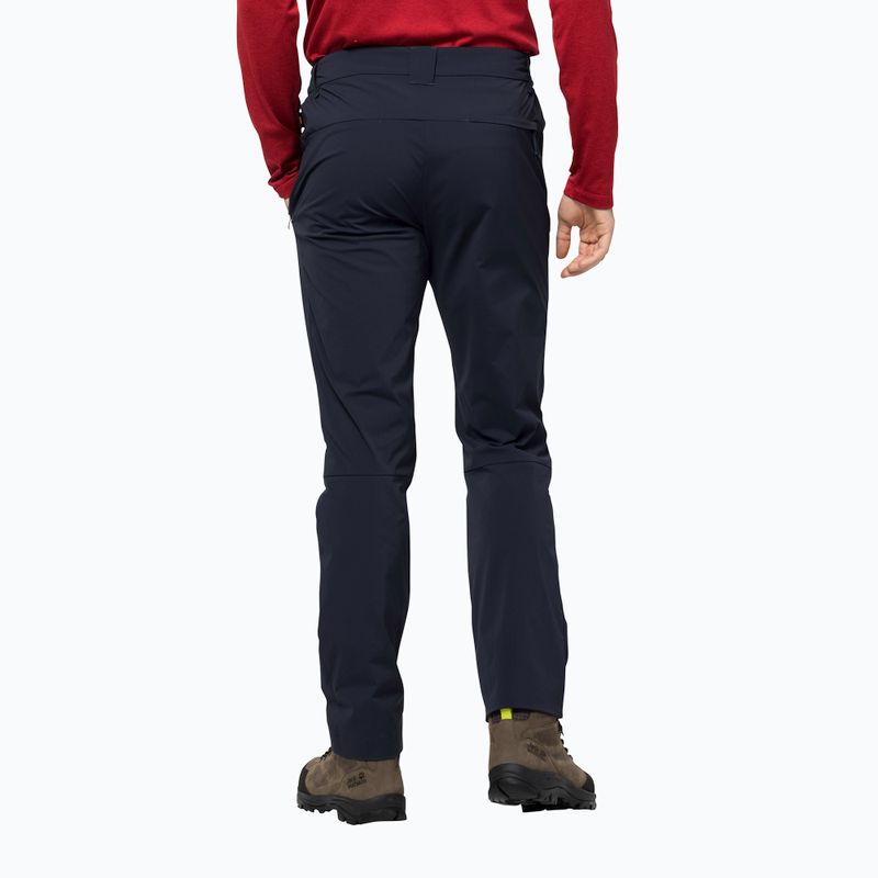 Pantaloni de trekking pentru bărbați Jack Wolfskin Peak albastru marin 1507491_1010 2