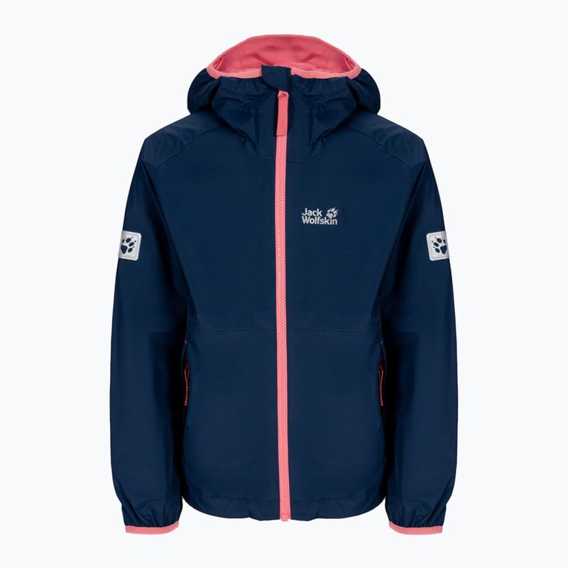 Jack Wolfskin Rainy Days jachetă de ploaie pentru copii albastru marin 1604815_1024