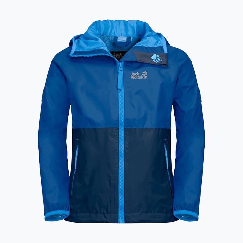 Jacheta de ploaie pentru copii Jack Wolfskin Rainy Days albastru 1604815 7