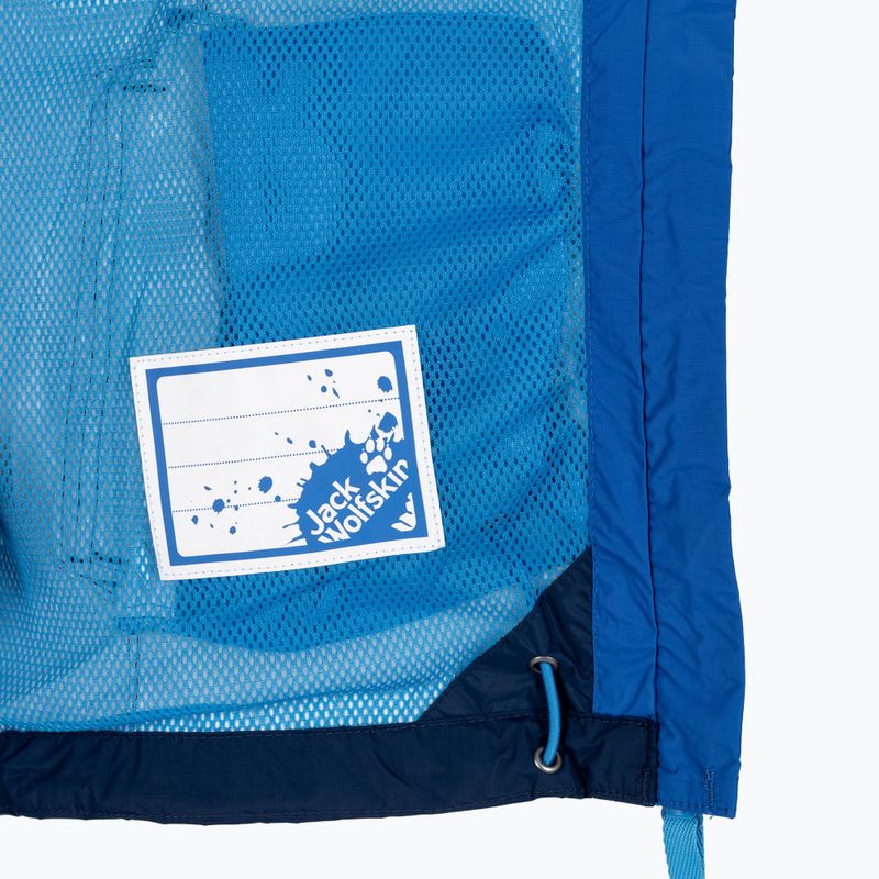 Jacheta de ploaie pentru copii Jack Wolfskin Rainy Days albastru 1604815 6