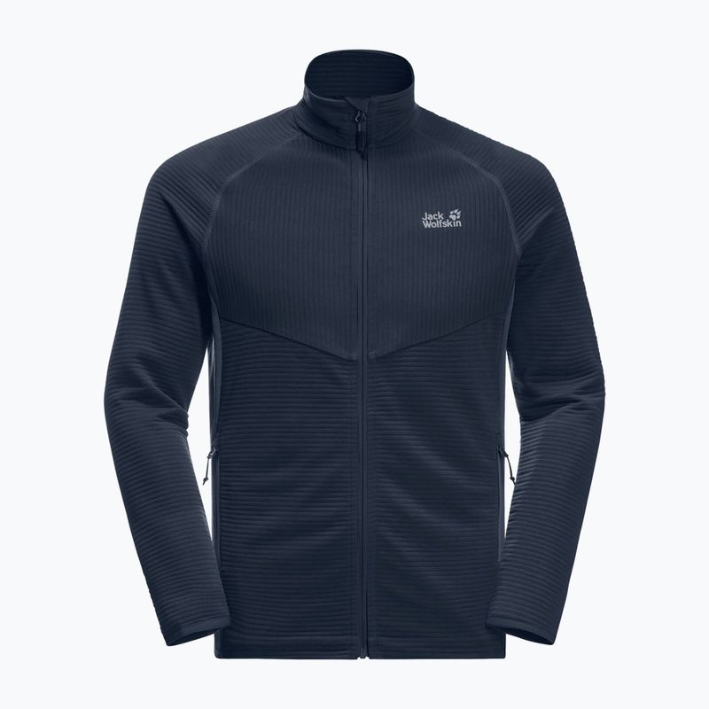 Jack Wolfskin bărbați Active Tongari fleece sweatshirt albastru marin 1709472_1383 5