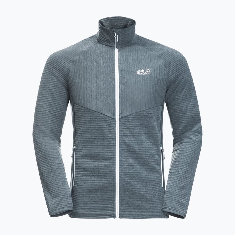 Jack Wolfskin bărbați Active Tongari fleece sweatshirt gri 1709472_6098 5