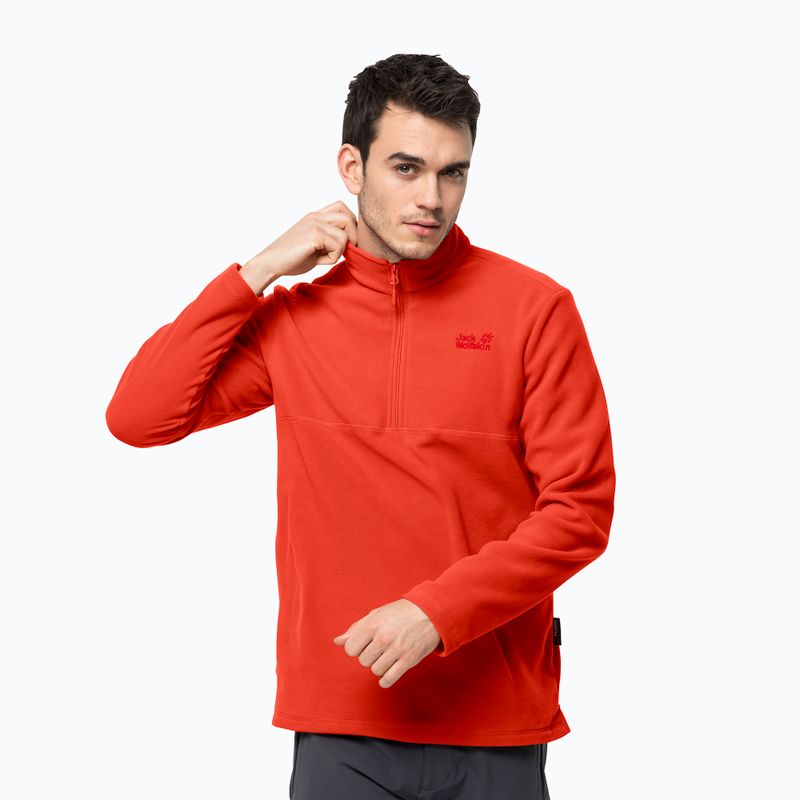 Jack Wolfskin Gecko Orange fleece 1709521_3017