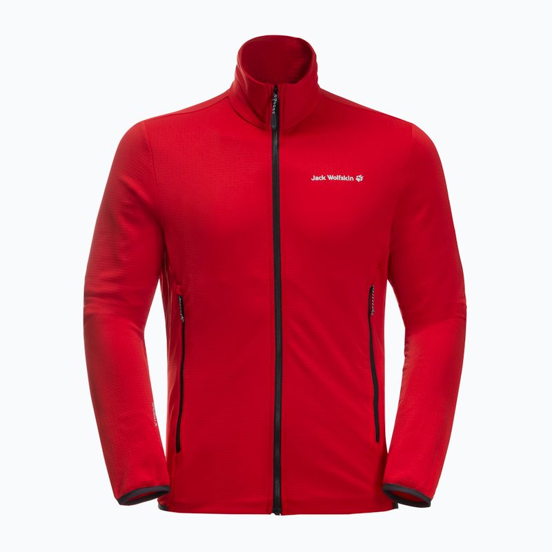 Jack Wolfskin bărbați Dna Fleece roșu 1710271_2206_002 4
