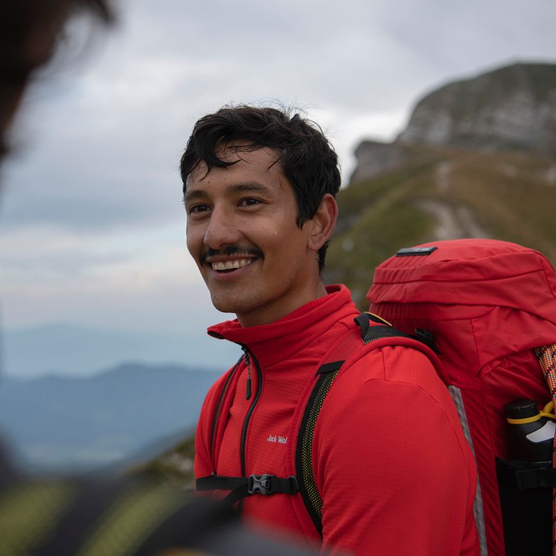 Jack Wolfskin bărbați Dna Fleece roșu 1710271_2206_002 6