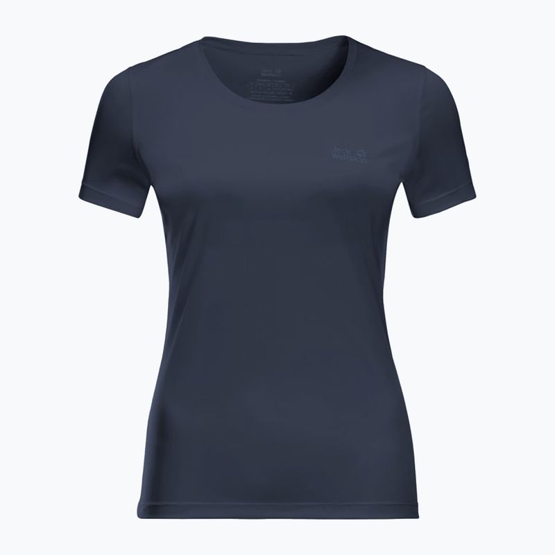 Jack Wolfskin tricou de drumeție pentru femei Tech gri închis 1807121_1389_001 6