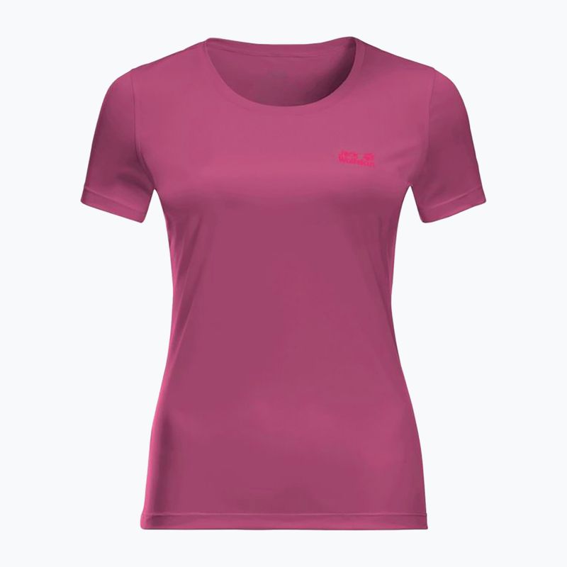 Jack Wolfskin Tech tricou de drumeție pentru femei violet 1807121_2094 8