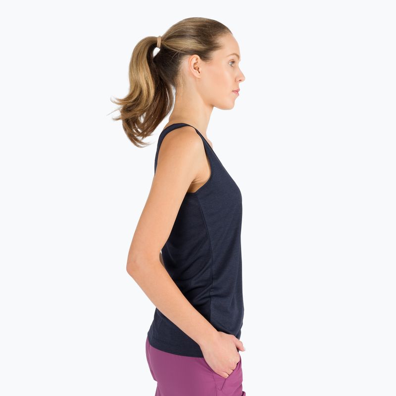Jack Wolfskin top de drumeție pentru femei Pack & Go Tank albastru marin 1807282_1010_002 3