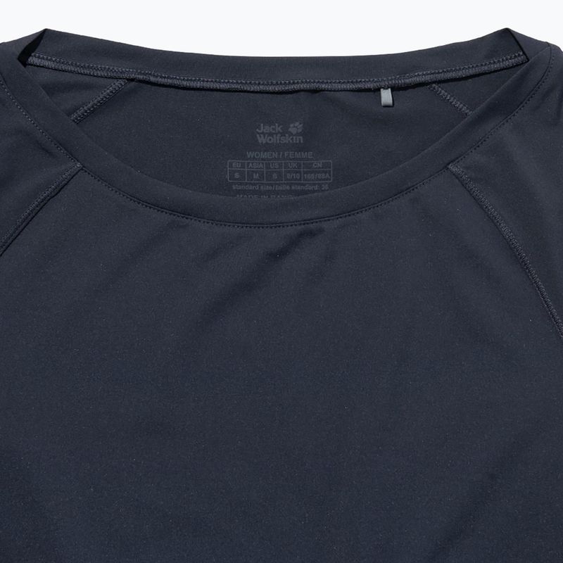 Jack Wolfskin tricou de trekking pentru femei Tasman L/S gri 1808441_138888_001 9