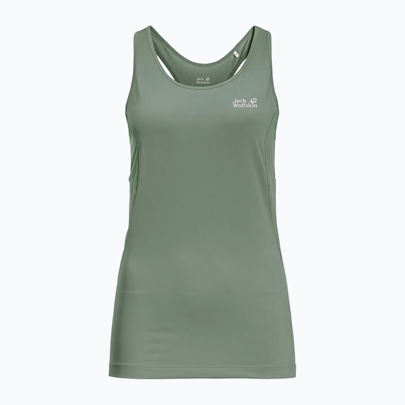 Jack Wolfskin tricou de drumeție pentru femei Narrows Tank verde 1808571_4311 8