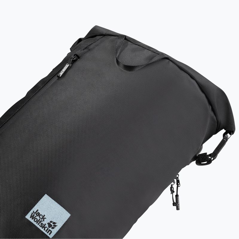 Rucsac de oraș Jack Wolfskin Helsinki Rolltop 18 l ultra black 5