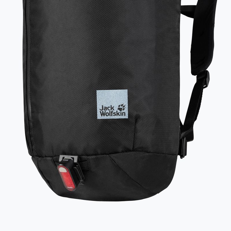 Rucsac de oraș Jack Wolfskin Helsinki Rolltop 18 l ultra black 6