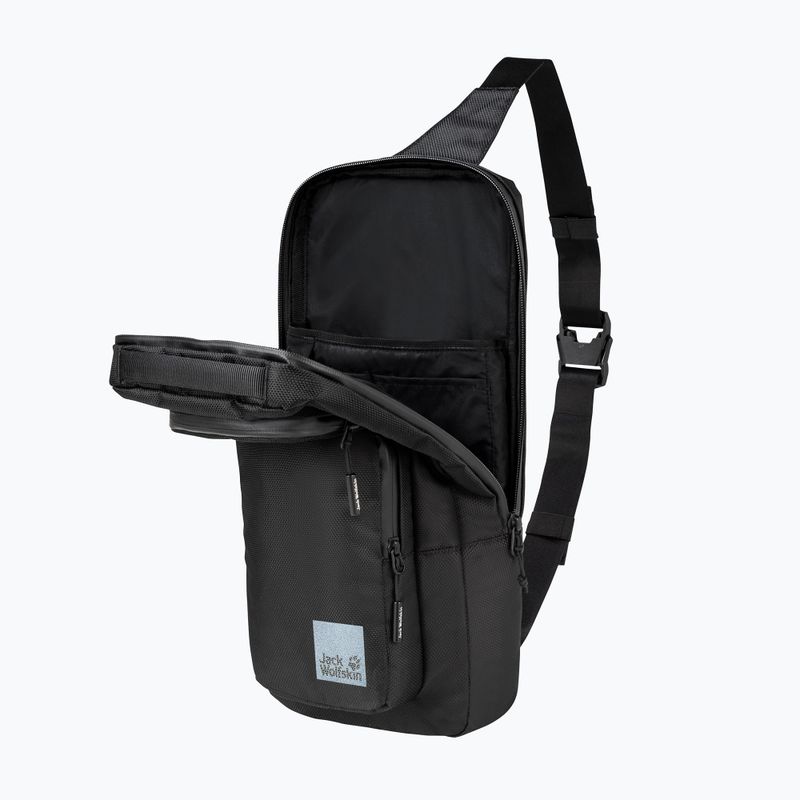Geantă de umăr  Jack Wolfskin Lyon Cross Over 8 l ultra black 4