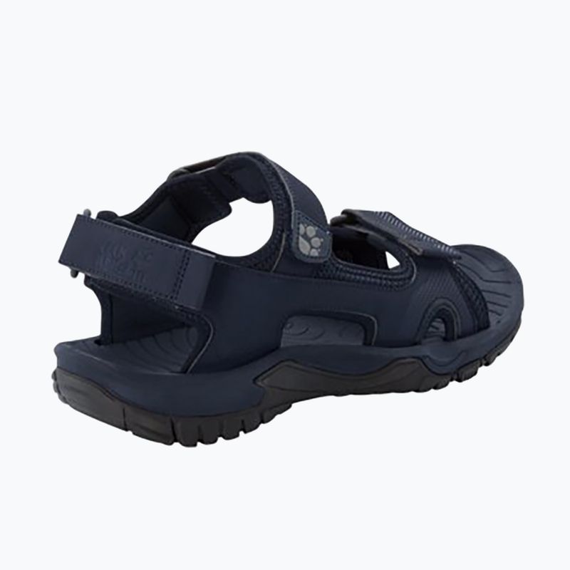 Sandale de trekking pentru bărbați Jack Wolfskin Lakewood Cruise bleumarin 4019011 13
