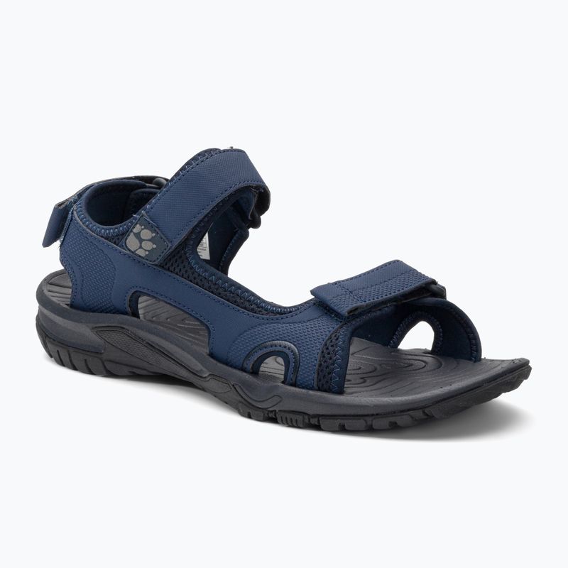 Sandale de trekking pentru bărbați Jack Wolfskin Lakewood Cruise bleumarin 4019011